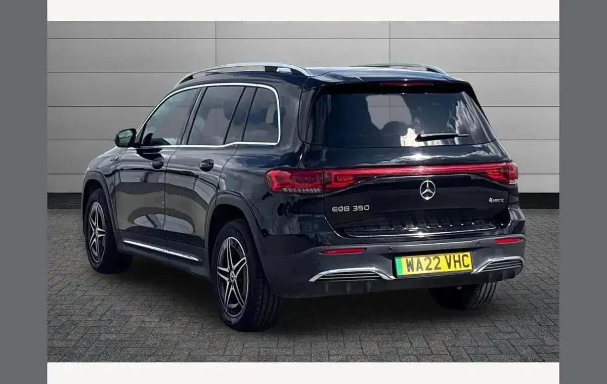 Used Mercedes EQB350 AMG line 214 kW (292 HP) 2022 Black SUV