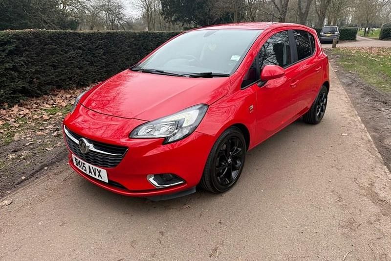 Used Vauxhall Corsa SRi 95 HP (69 kW) 2015 Red Hatchback