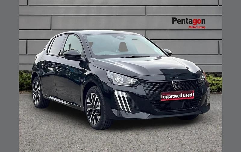 Black New 2025 Peugeot 208 Allure Hatchback | £19,495 (Super price) - Image 1/4