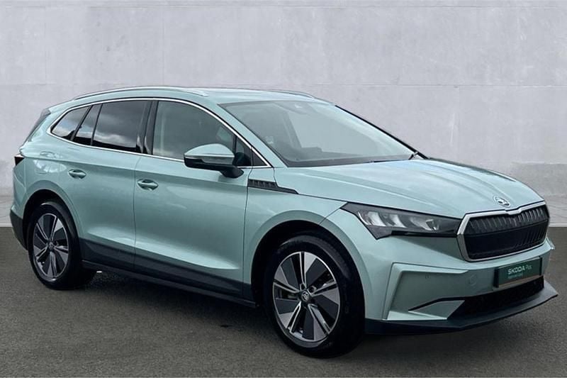 Silver Used 2023 Skoda Enyaq iV SportLine SUV | £27,290 (Fair price) - Image 1/4