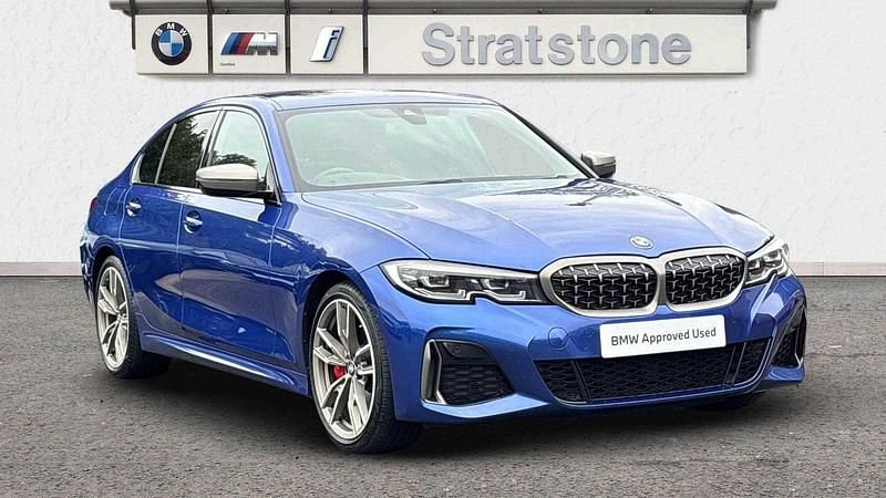 Blue Used 2022 BMW M340 M Sport Sedan | £34,990 (Fair price) - Image 1/3