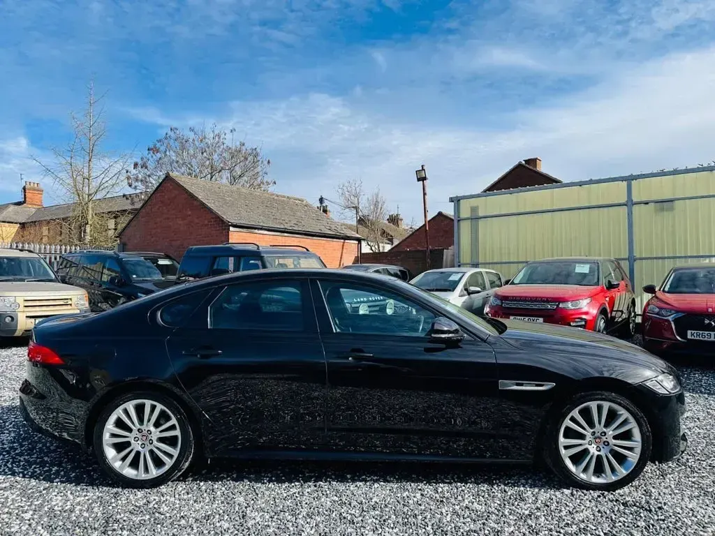 Used Jaguar XF R-Sport 2017 Black Sedan