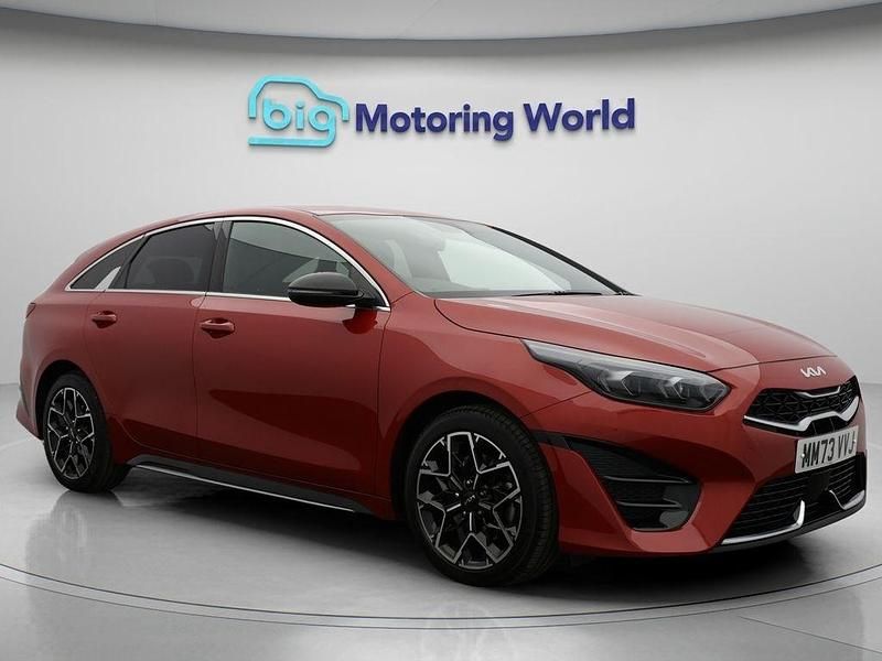 Red Used 2023 Kia ProCeed GT-Line Estate | £17,800 (Fair price) - Image 1/4