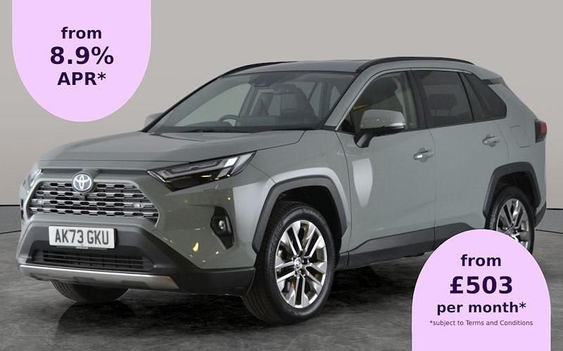 Green Used 2023 Toyota RAV4 Hybrid SUV | £32,405 (Fair price) - Image 1/2