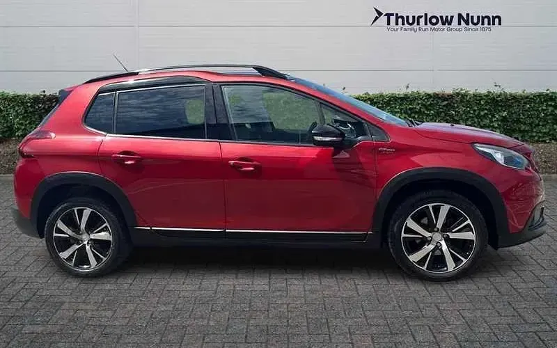 Used Peugeot 2008 GT-line 131 HP (96 kW) 2018 Red SUV