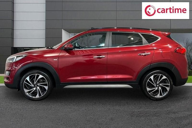 Used Hyundai Tucson Premium SE 136 HP (100 kW) 2020 Red SUV