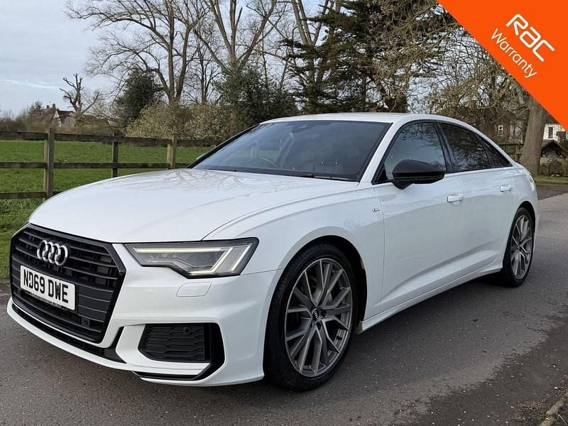 Used Audi A6 Black Edition 204 HP (150 kW) 2020 White Sedan