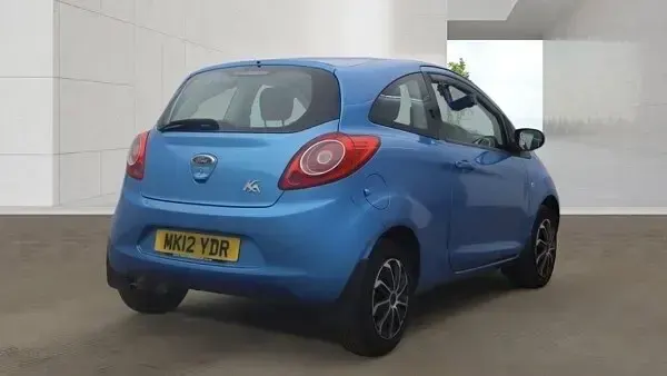 Used Ford Ka S 69 HP (50 kW) 2012 Blue Hatchback