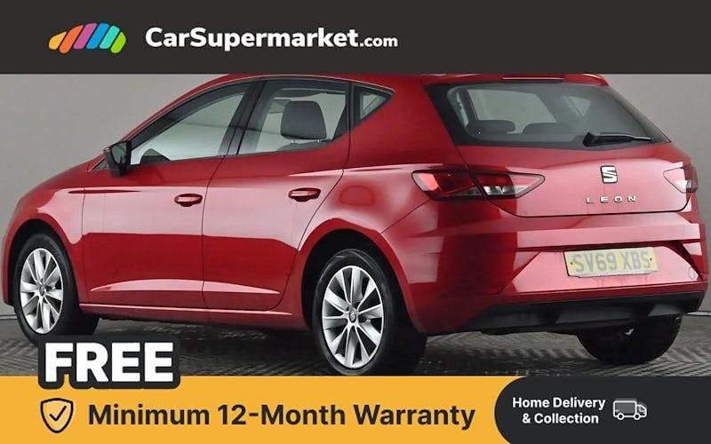 Used Seat Leon SE 116 HP (85 kW) 2019 Red Hatchback