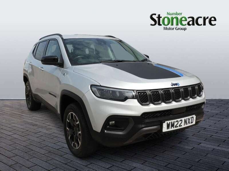 Grey Used 2022 Jeep Compass Trailhawk SUV | £16,495 (Fair price) - Image 1/4
