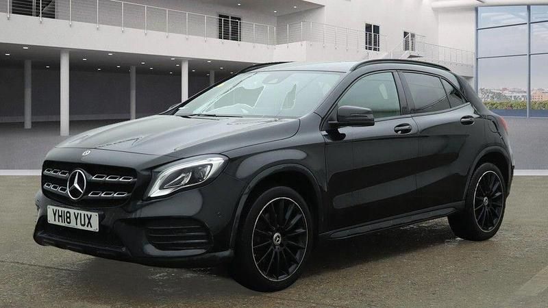 Black Used 2018 Mercedes GLA220 AMG line SUV | £12,499 (Fair price) - Image 1/4