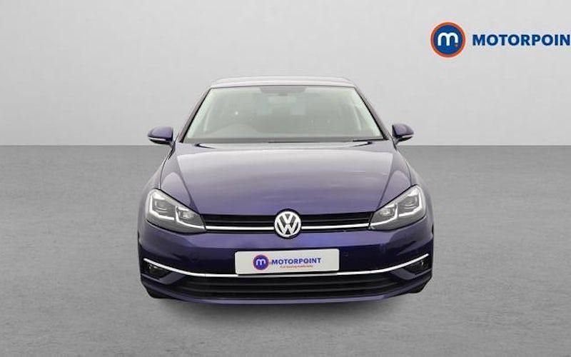 Used VW Golf VII Edition 150 HP (110 kW) 2019 Blue Hatchback