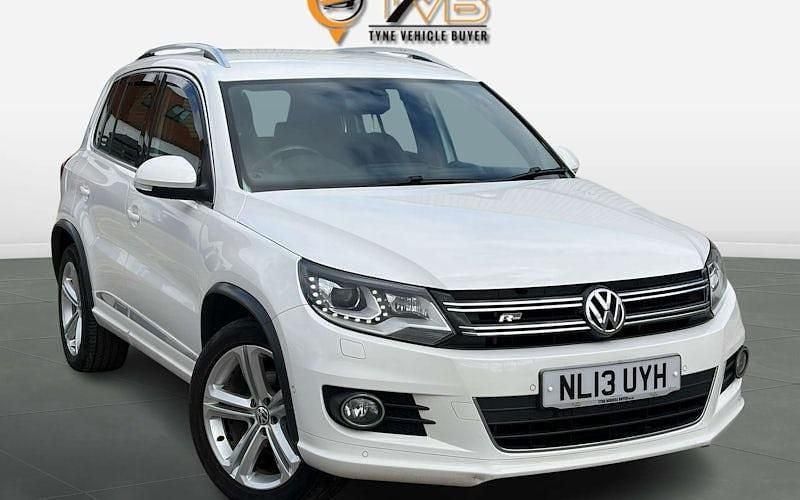 Used VW Tiguan R-line 140 HP (102 kW) 2013 White SUV