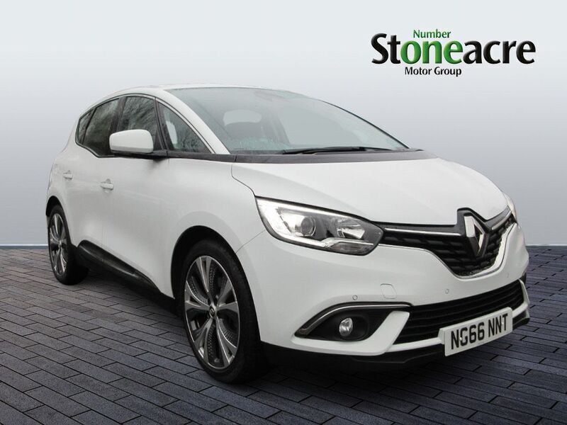 White Used 2017 Renault Scénic IV Dynamique MPV | £10,500 (Fair price) - Image 1/4