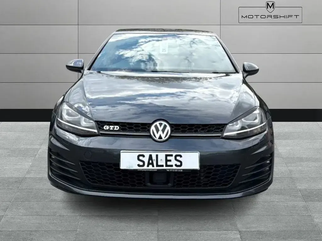 Begagnad VW Golf VII GTD 2016 Grå Halvkombi
