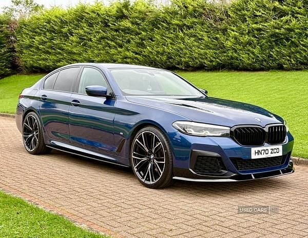 Used BMW 520 M Sport 2020 Blue Sedan