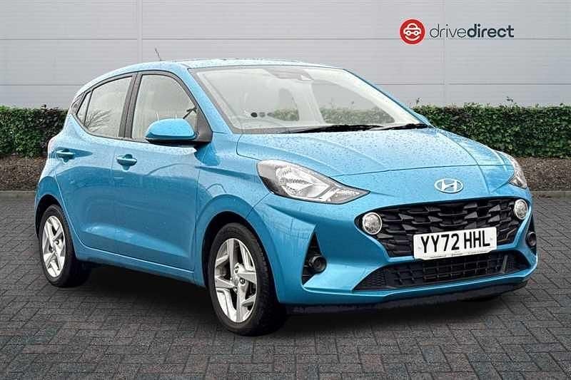 Turquoise Used 2022 Hyundai i10 SE Hatchback | £13,003 (Fair price) - Image 1/4