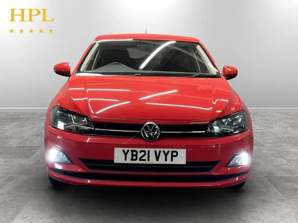 Used VW Polo Match 80 HP (58 kW) 2021 Red Hatchback