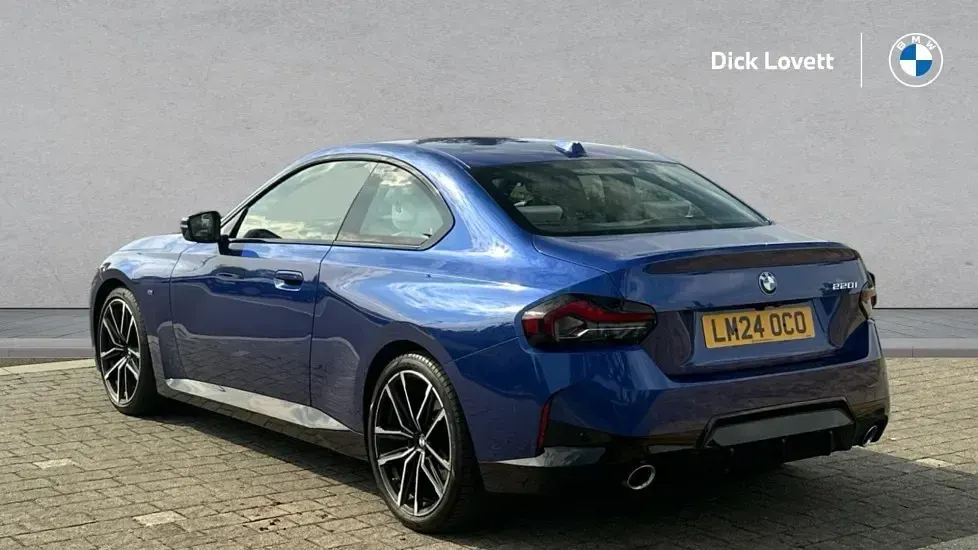 Used BMW 220 M Sport 181 HP (133 kW) 2024 Blue Coupe