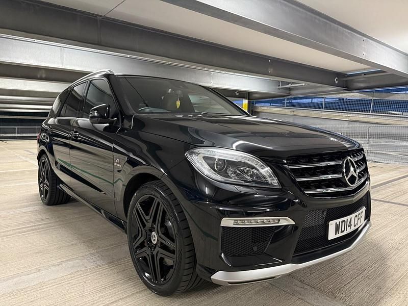 Black Used 2014 Mercedes ML63 AMG AMG SUV | £18,500 - Image 1/4
