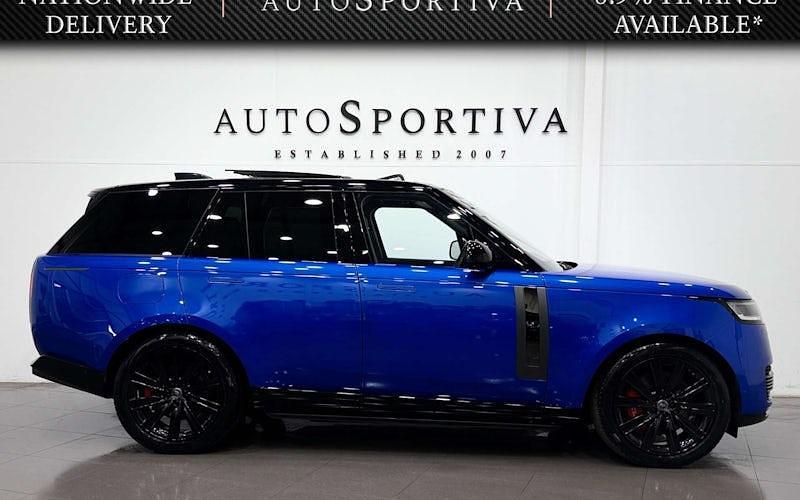 Used Land Rover Range Rover 510 HP (375 kW) 2023 Blue SUV
