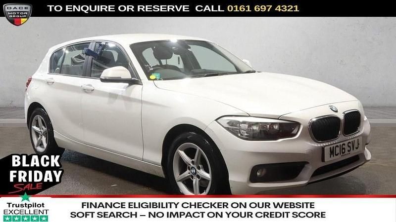 White Used 2016 BMW 118 Basis Hatchback | £11,770 (Fair price) - Image 1/3