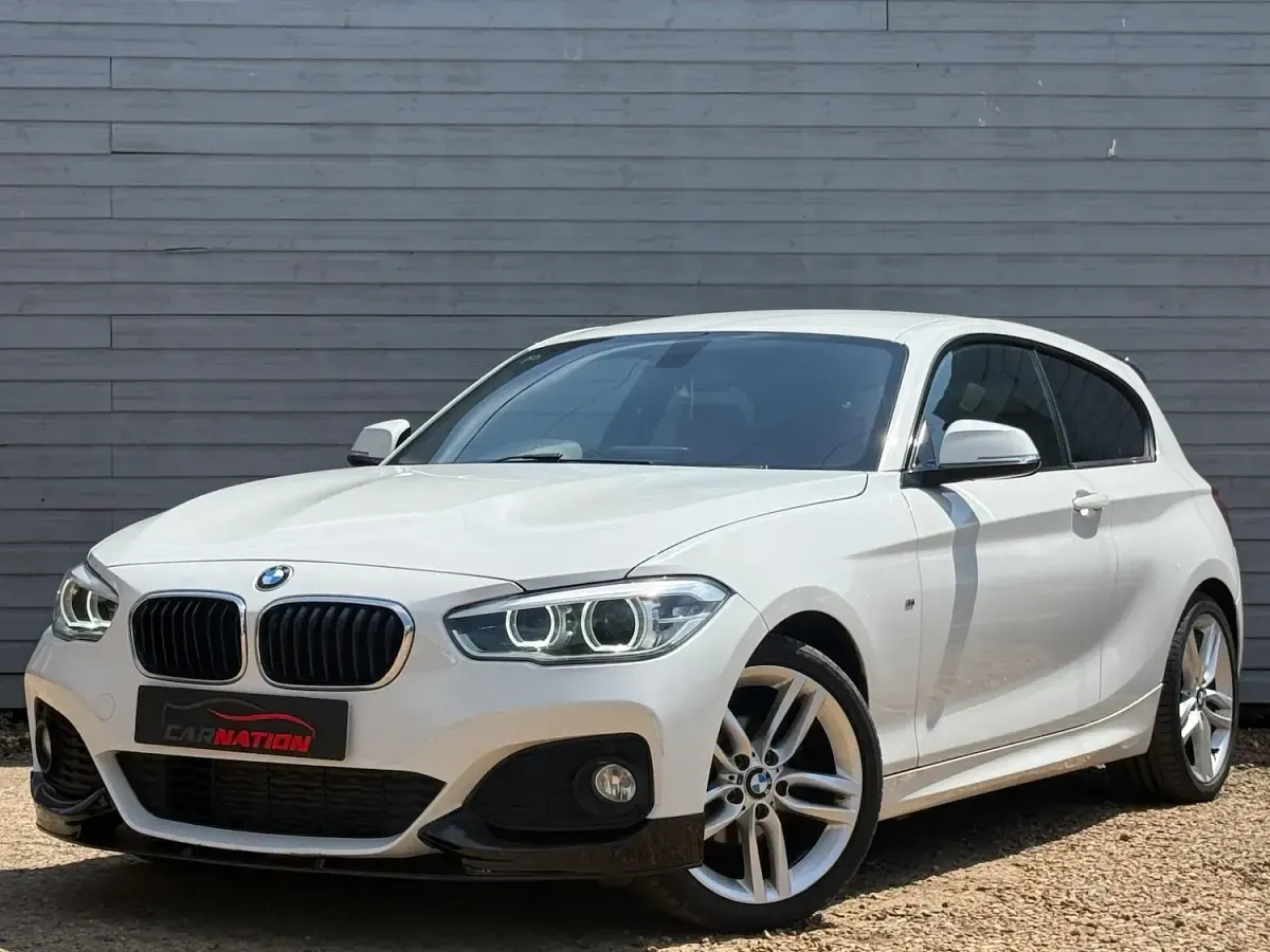 Used BMW 118 M Performance 134 HP (98 kW) 2015 White Hatchback