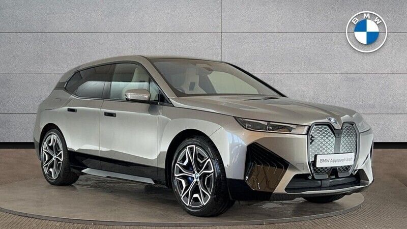 Grey Used 2023 BMW iX M Sport SUV | £54,990 (Fair price) - Image 1/4