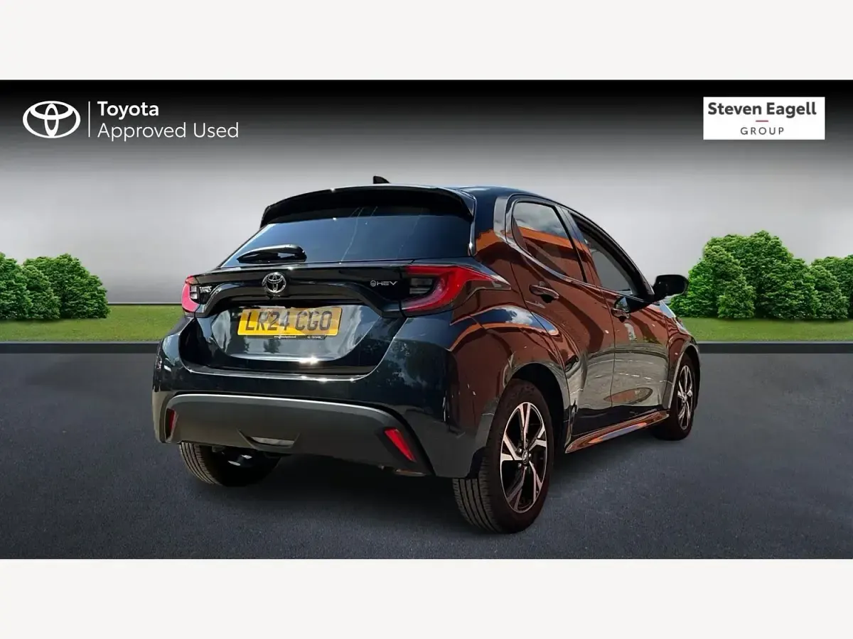 Used Toyota Yaris Design 2024 Black Hatchback