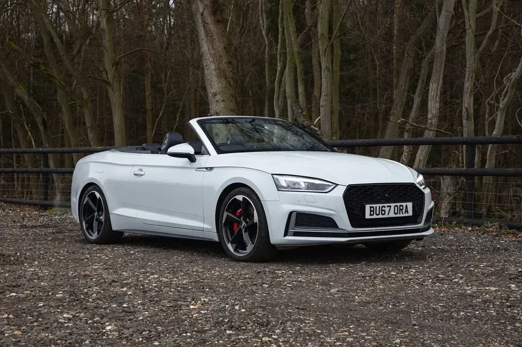 Used Audi A5 Cabriolet Design 272 HP (200 kW) 2017 White Cabriolet