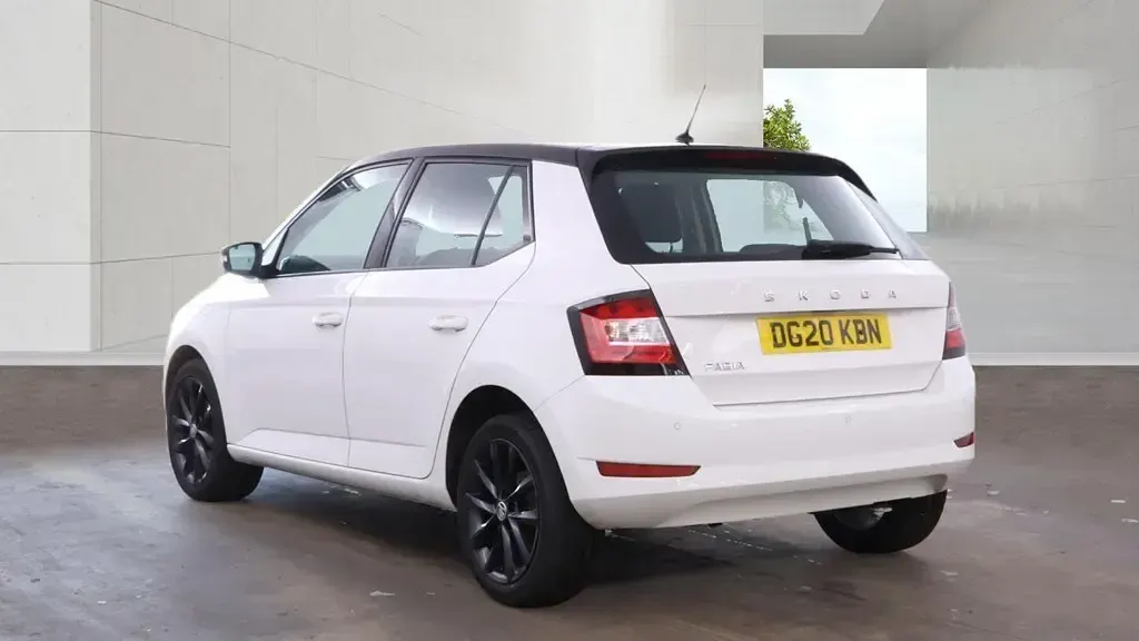Used Skoda Fabia Colour Edition 2020 White Hatchback