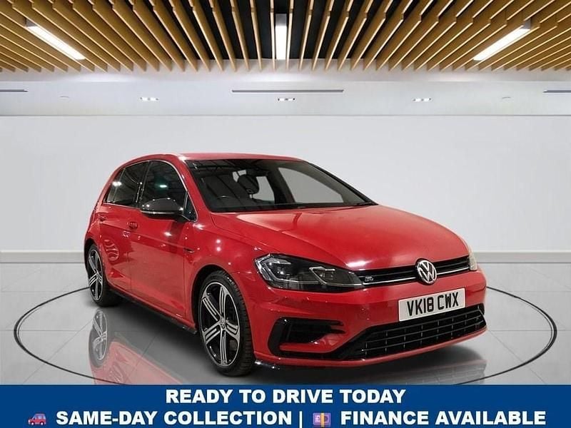 Used VW Golf VII R 310 HP (228 kW) 2018 Red Hatchback