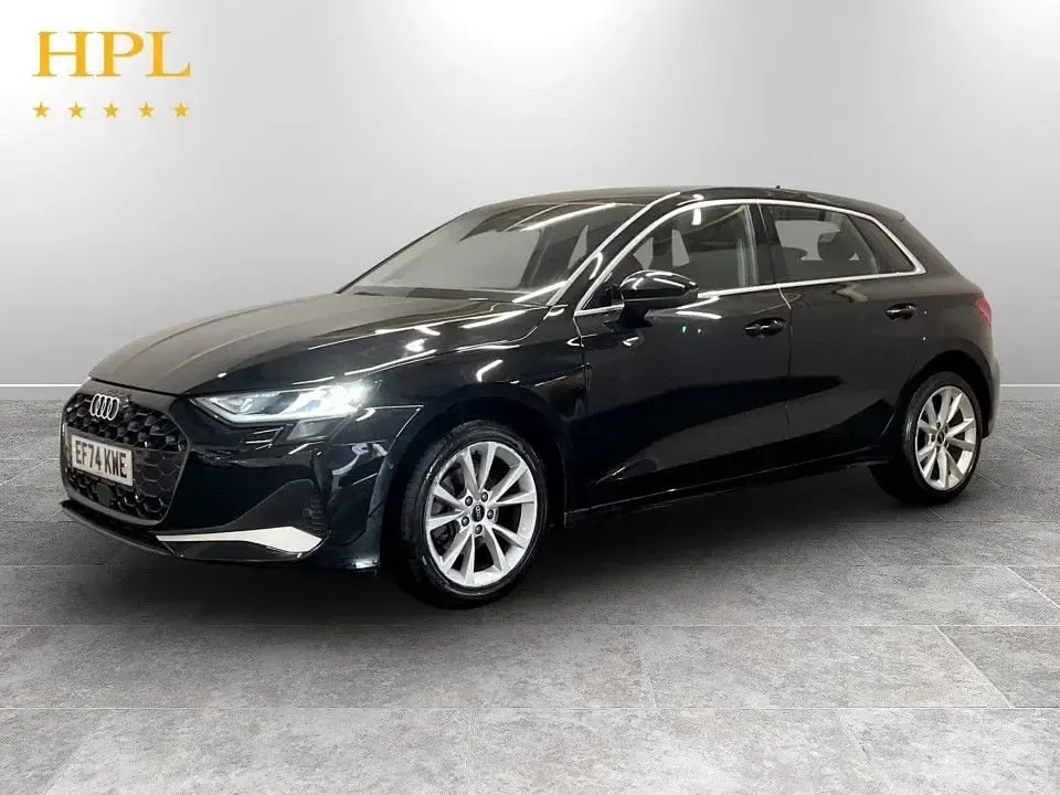 Used Audi A3 Sportback Sport 116 HP (85 kW) 2025 Black Hatchback