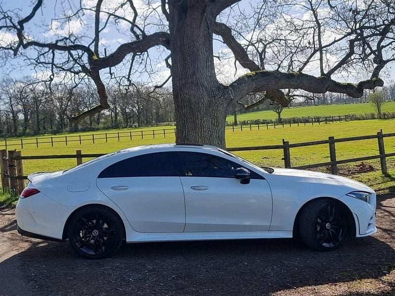 Used Mercedes CLS350 AMG Line Premium Plus 286 HP (210 kW) 2019 White Coupe
