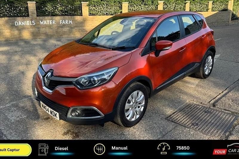 Orange Used 2015 Renault Captur Expression+ SUV | £4,750 (Good price) - Image 1/1