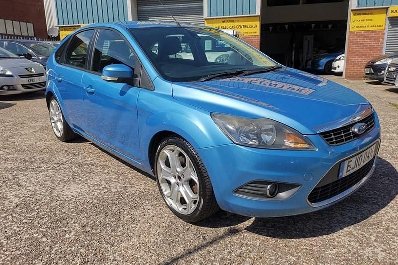 Blue Used 2010 Ford Focus Titanium Hatchback | £1,299 (Fair price) - Image 1/1