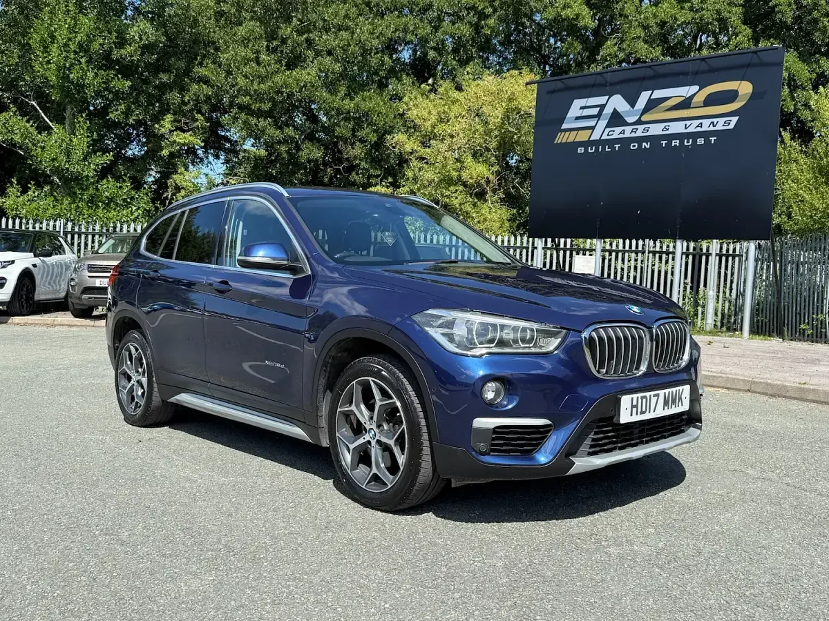 Used BMW X1 xLine 150 HP (110 kW) 2017 Blue SUV