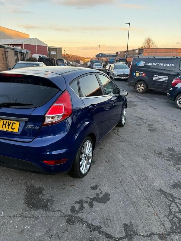 Used Ford Fiesta Titanium X 2015 Blue Hatchback