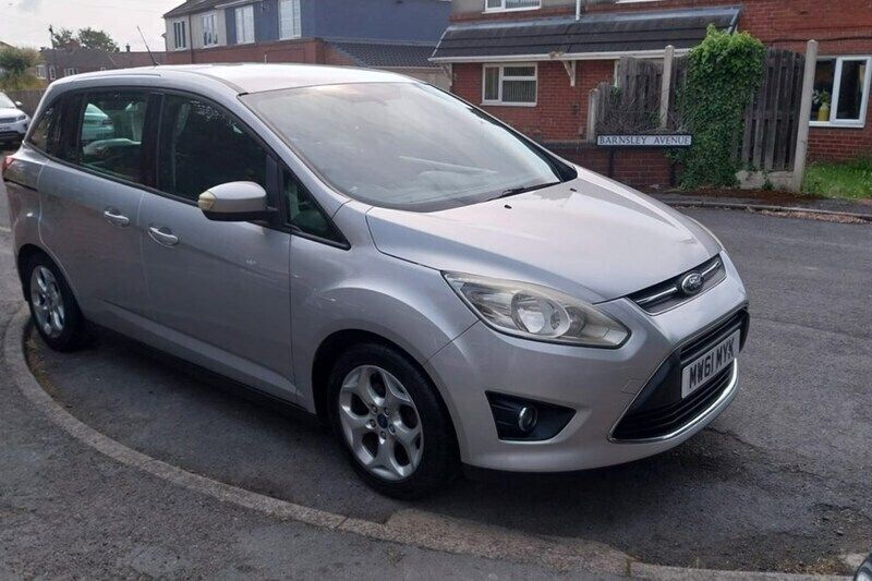 Silver Used 2012 Ford Grand C-Max Zetec MPV | £2,495 (Fair price) - Image 1/1