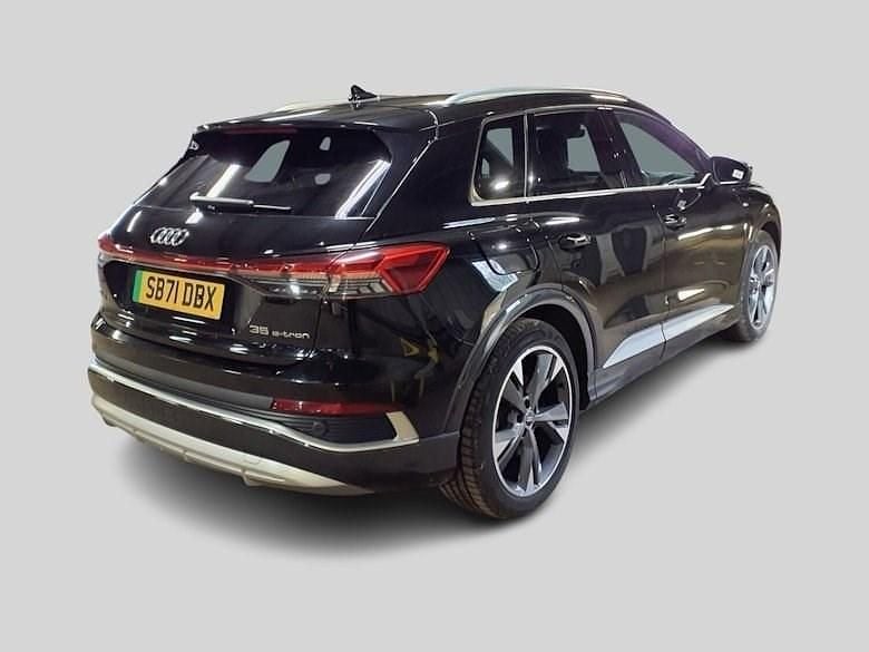 Used Audi Q4 e-tron S-Line 125 kW (170 HP) 2022 Black SUV