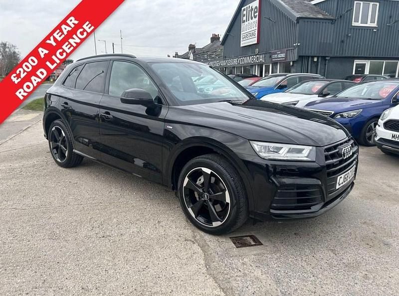 Used Audi Q5 Black Edition 190 HP (139 kW) 2019 Black SUV