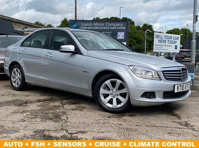 Silver Used 2010 Mercedes C180 SE Sedan | £4,495 (Fair price) - Image 1/4