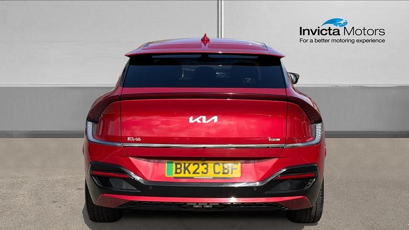 Used Kia EV6 GT-Line 166 kW (226 HP) 2023 Red SUV