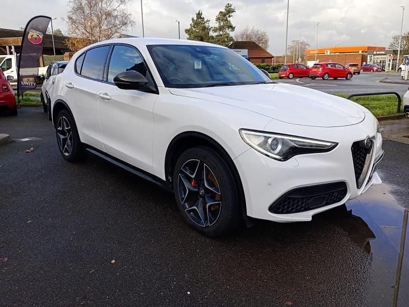 Used Alfa Romeo Stelvio Ti 280 HP (205 kW) 2020 White SUV