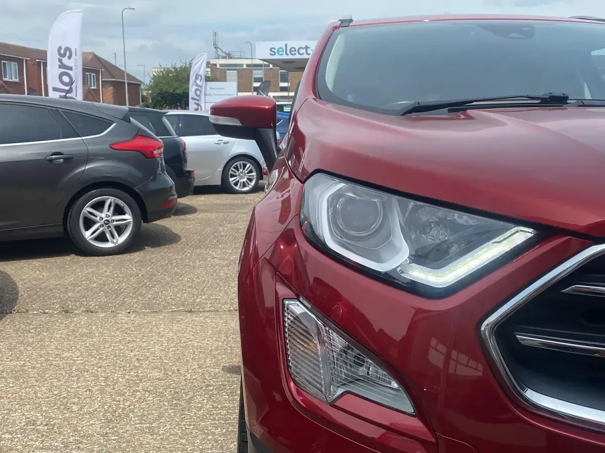 Used Ford Ecosport Titanium 125 HP (91 kW) 2020 Red SUV