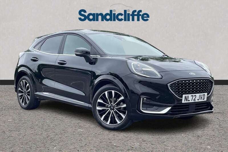 Black Used 2022 Ford Puma ST-Line SUV | £14,988 (Fair price) - Image 1/3