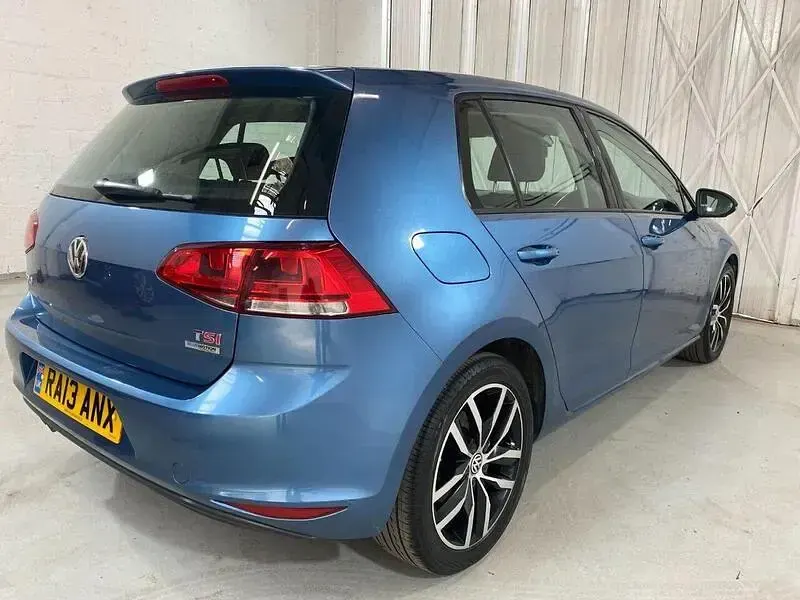 Used VW Golf VII GT 2013 Blue Hatchback