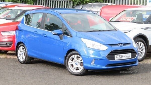 Blue Used 2012 Ford B-MAX Zetec MPV | £4,275 (Fair price) - Image 1/4
