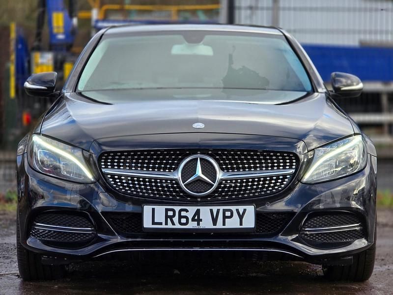 Used Mercedes C220 2014 Black Sedan