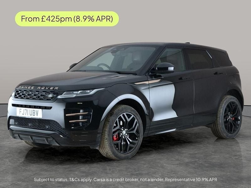 Black Used 2021 Land Rover Range Rover evoque Autobiography Estate | £27,930 (Good price) - Image 1/2